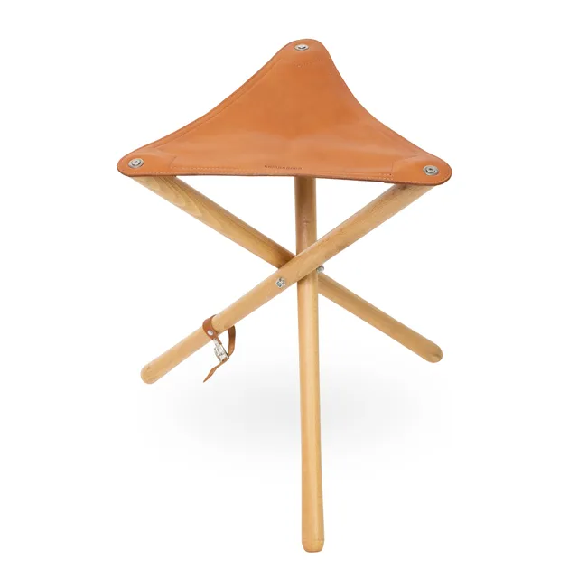 compagnon-hocka-dreibein-klapphocker-leder-buche image 1