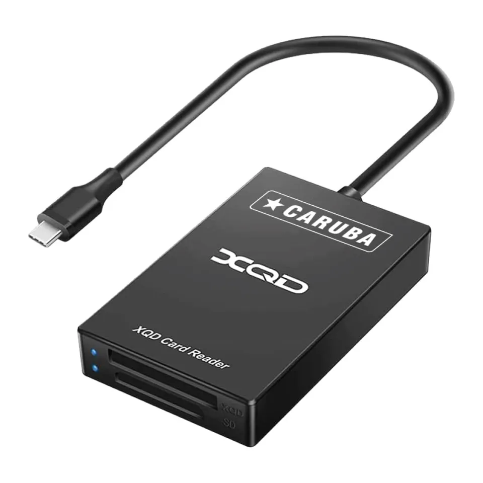 caruba-2-in-1-cardreader-xqd-sd-usb-c-kartenleser image 1