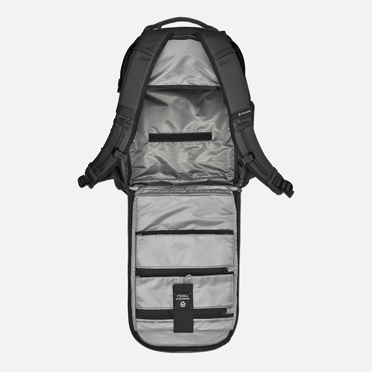 wandrd-prvke-zip-31l-rucksack-schwarz-wetterfest image 6