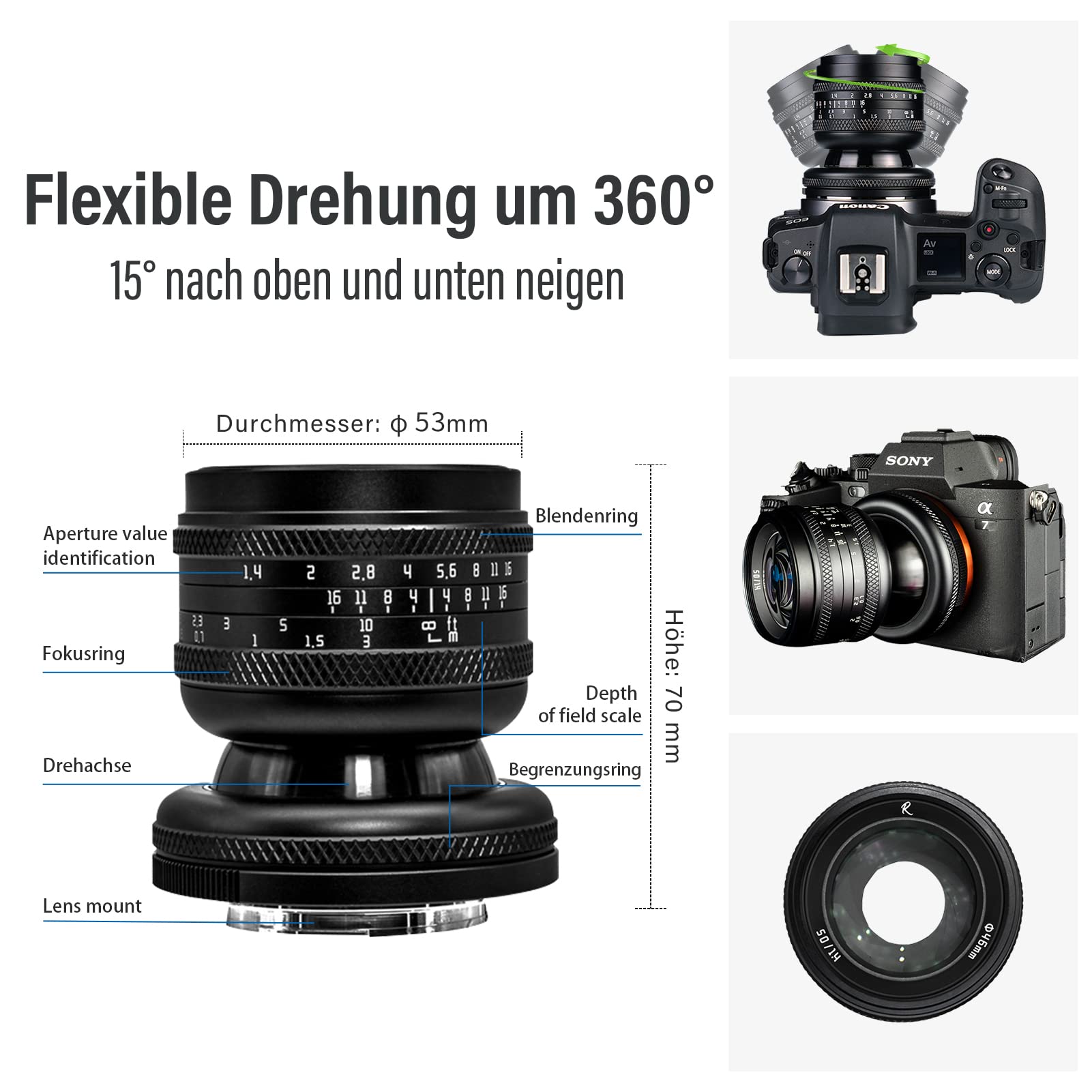 astrhori-50mm-f1-4-vollformat-objektiv-e-mount-schwarz-tilt image 2