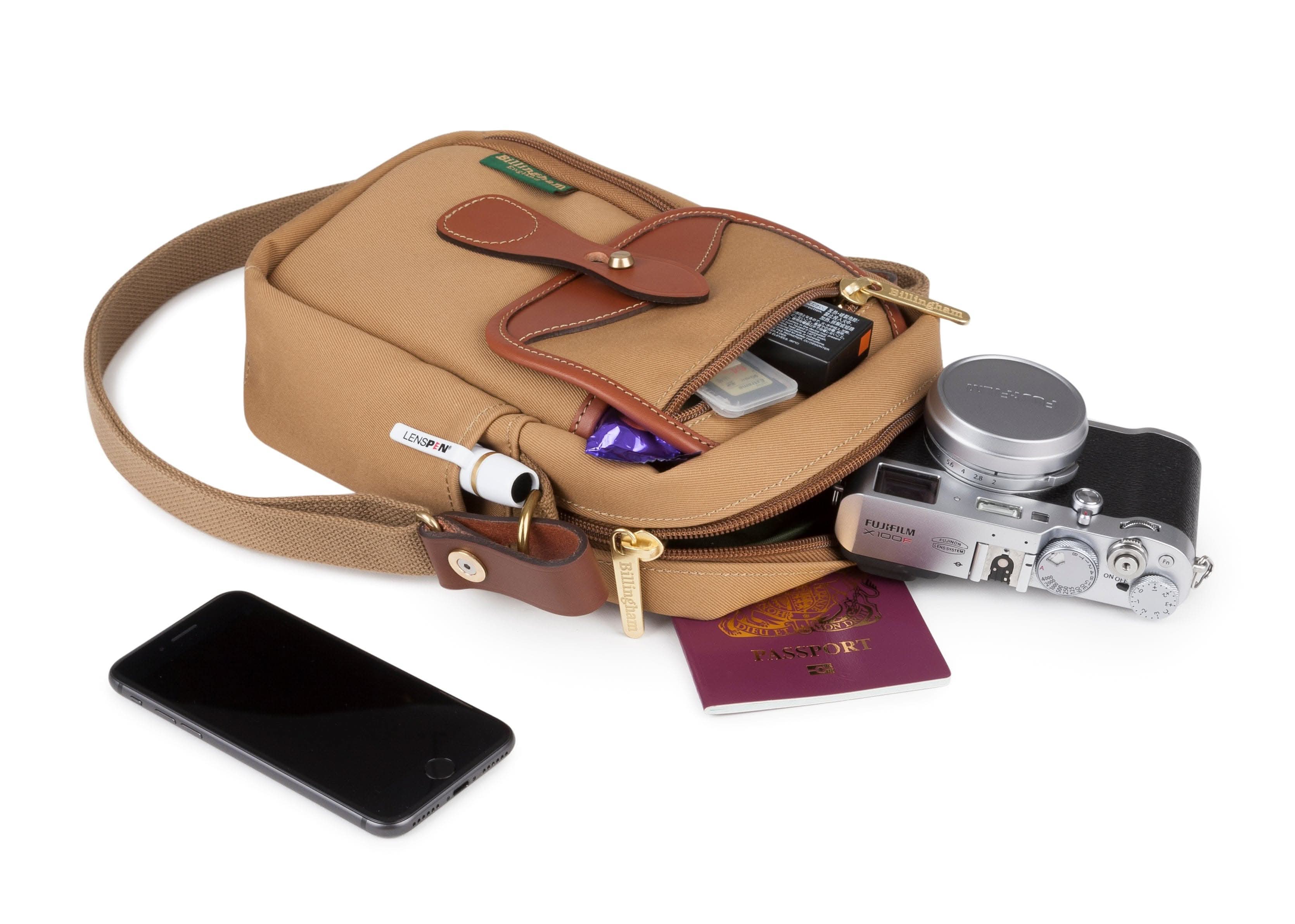 billingham-airline-stowaway-black-tan image 4