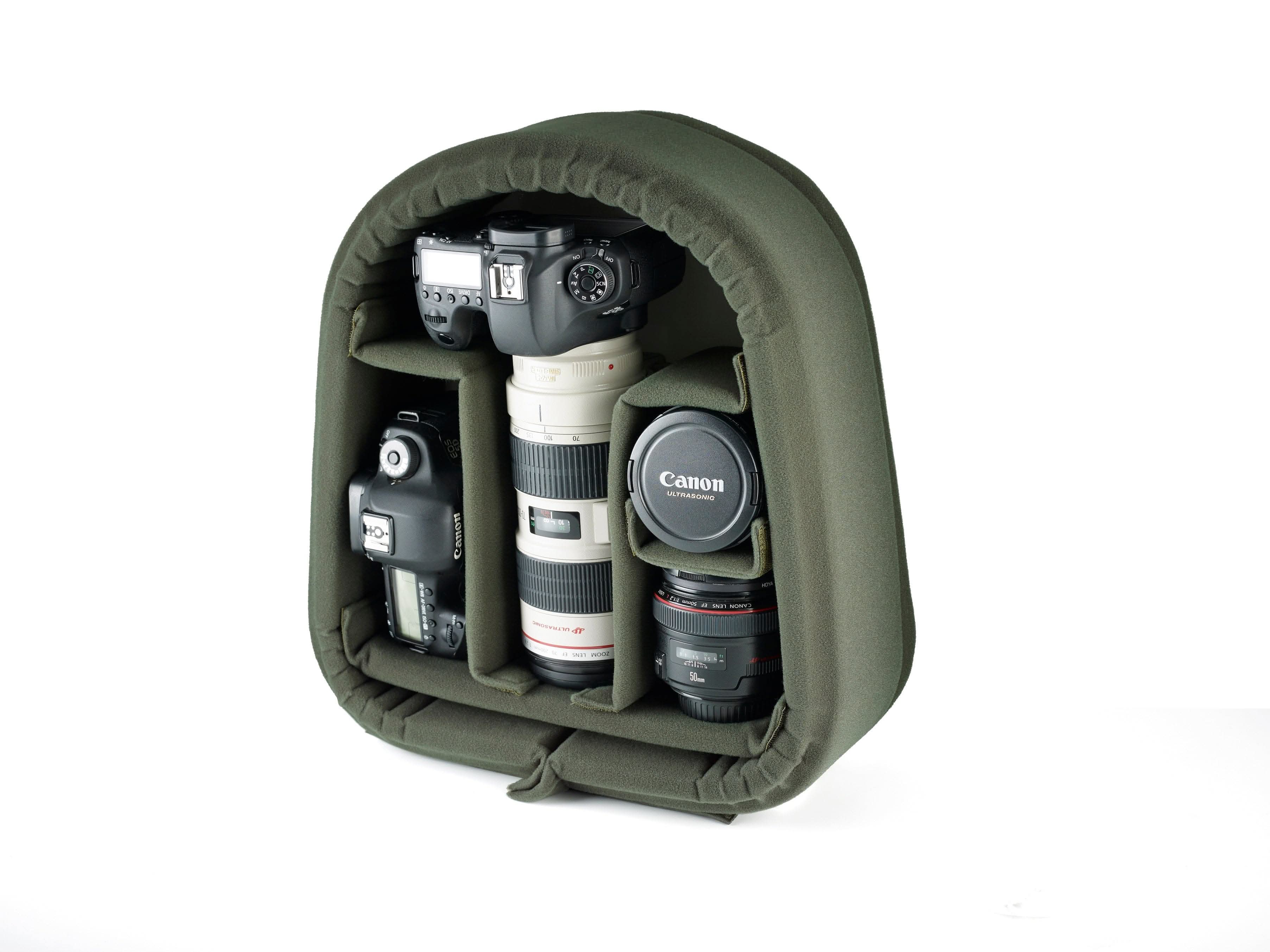 billingham-25-rucksack-kamerarucksack-khaki-tan-canvas image 3