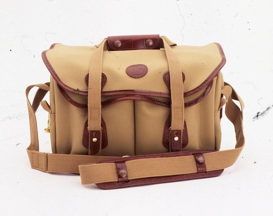 billingham-metro-tura-reisetasche-khaki-braun-canvas-sammler image 1