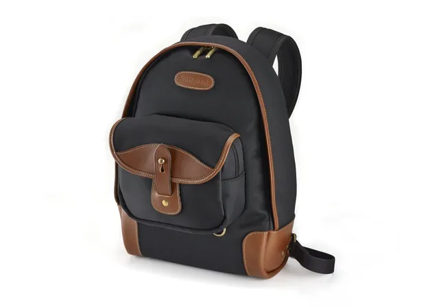 billingham-35-rucksack-kamera-burgundy-canvas-chocolate-leder image 1