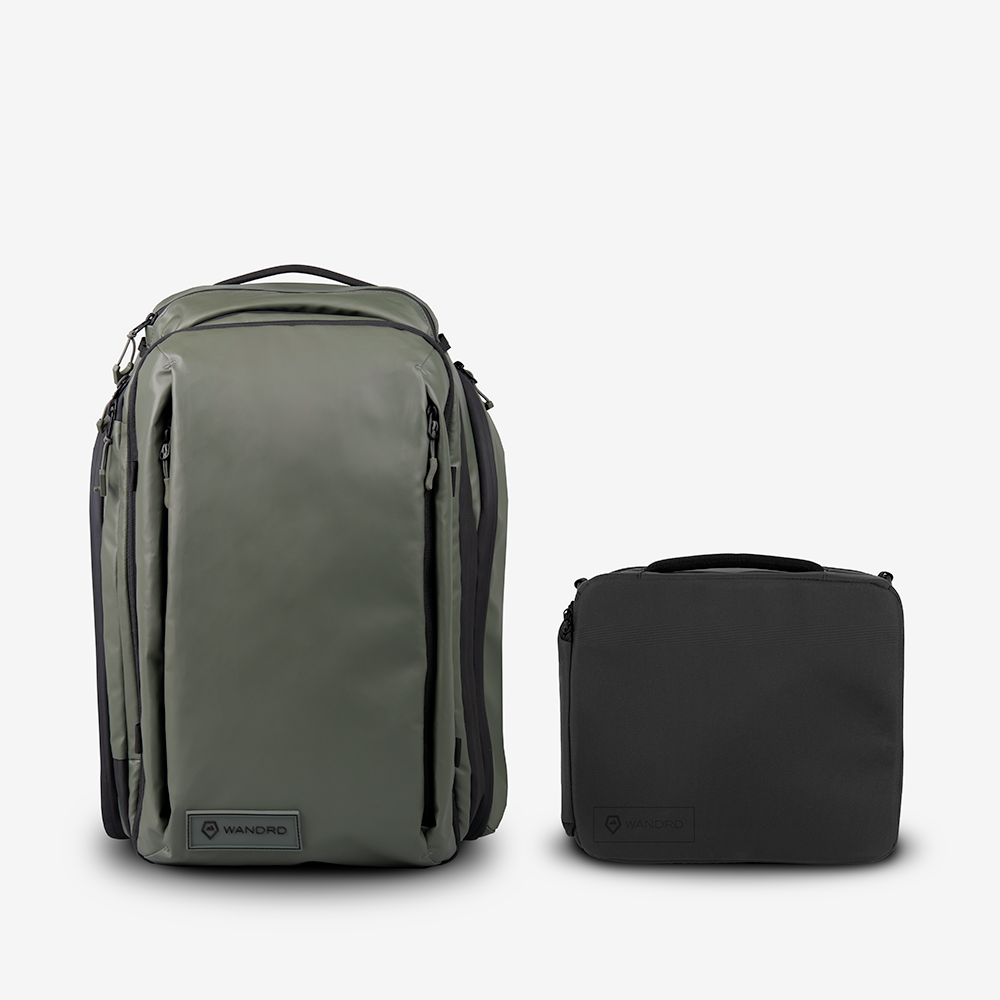 wandrd-transit-travel-backpack-35l-rucksack-wasatch-green image 2