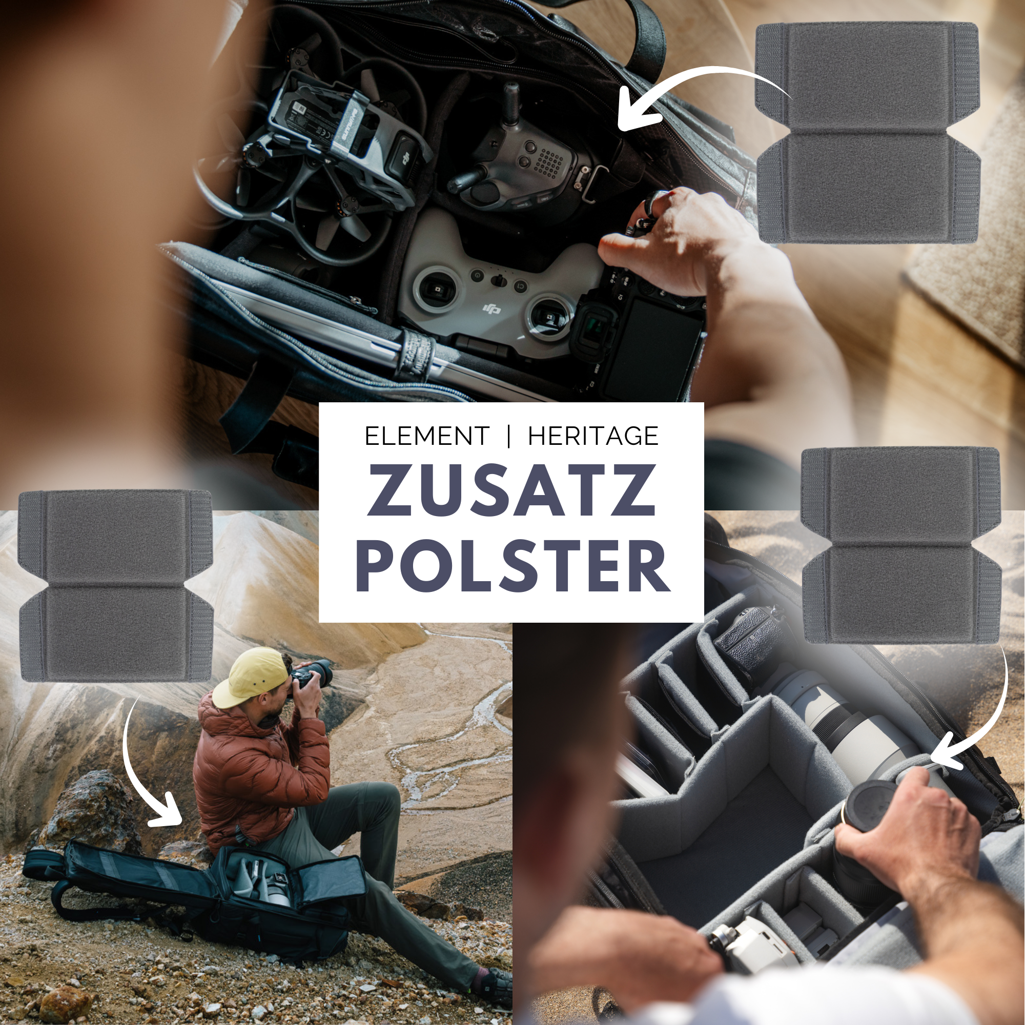 compagnon-zusatz-klettpolster-kameraeinsatz-gr-e-s-m-l image 1