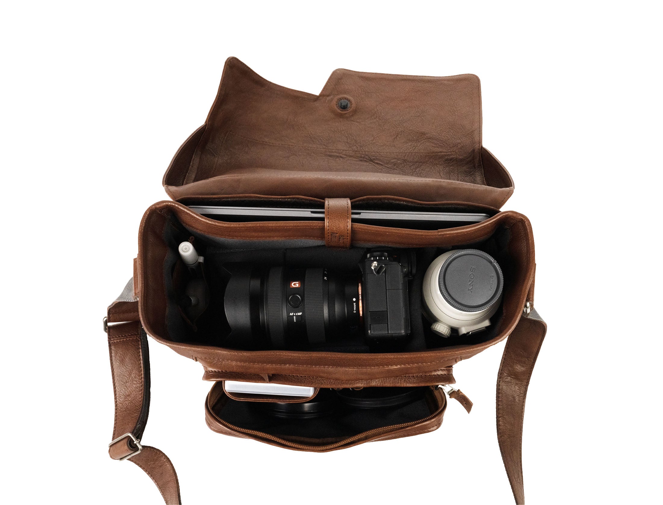 compagnon-heritage-medium-messenger-gen-iii-kameratasche-laptop image 3