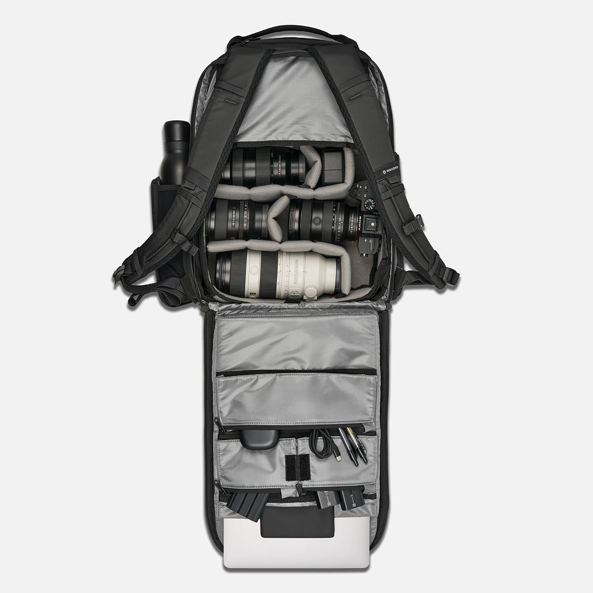 wandrd-prvke-zip-31l-rucksack-schwarz-wetterfest image 4