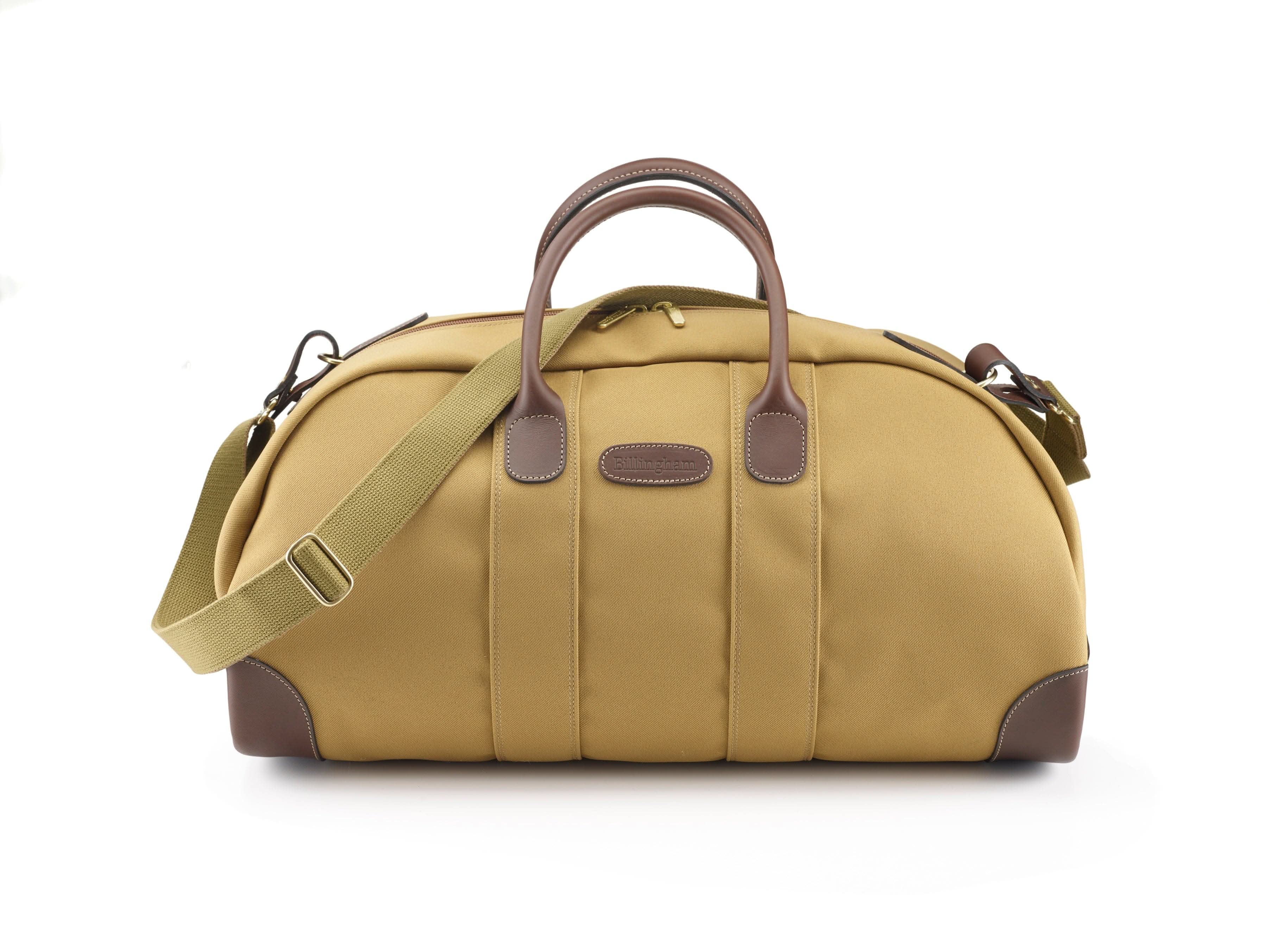 billingham-stowaway-weekender-reisetasche-khaki-chocolate image 8