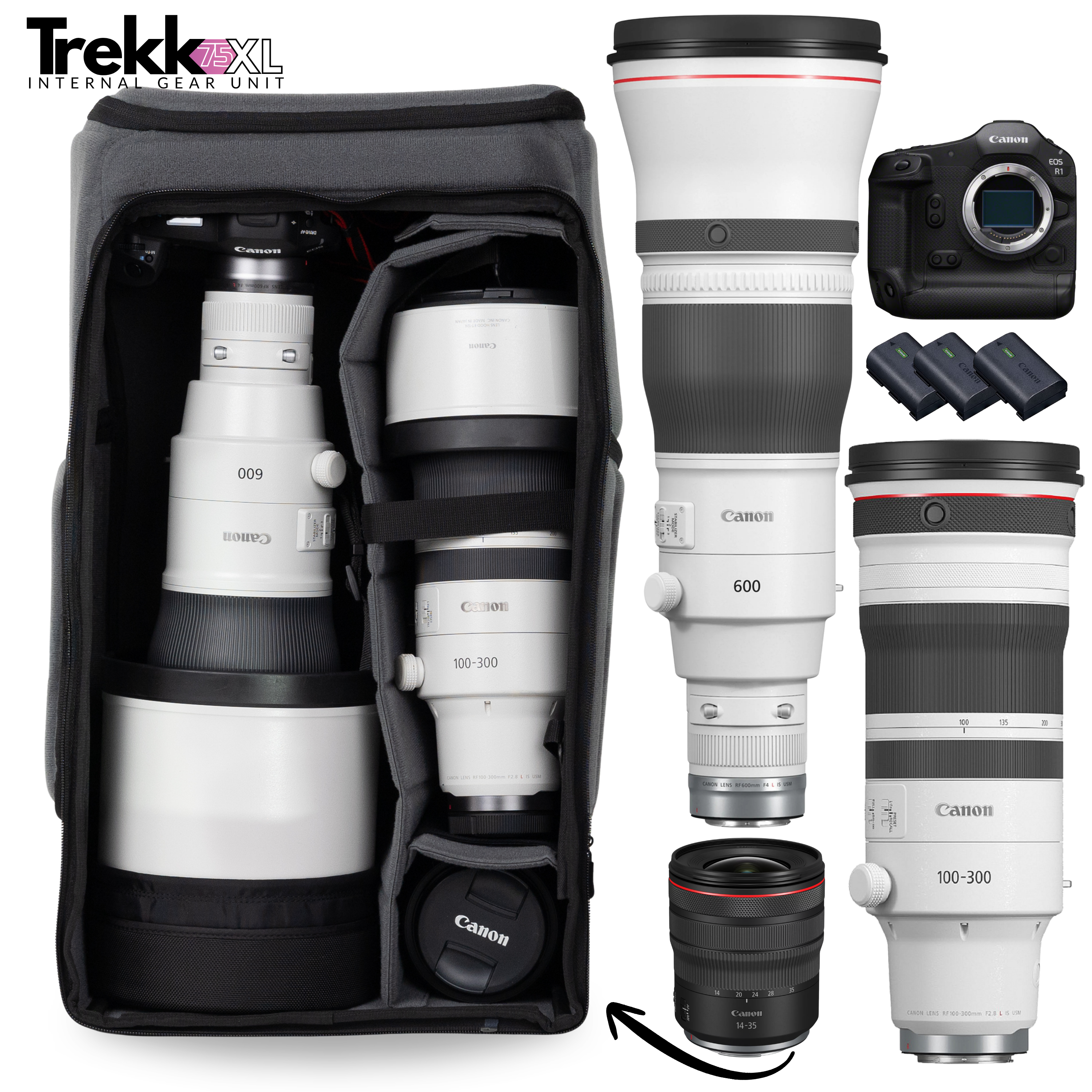 compagnon-element-trekkpack-75l-kamerarucksack-set image 7
