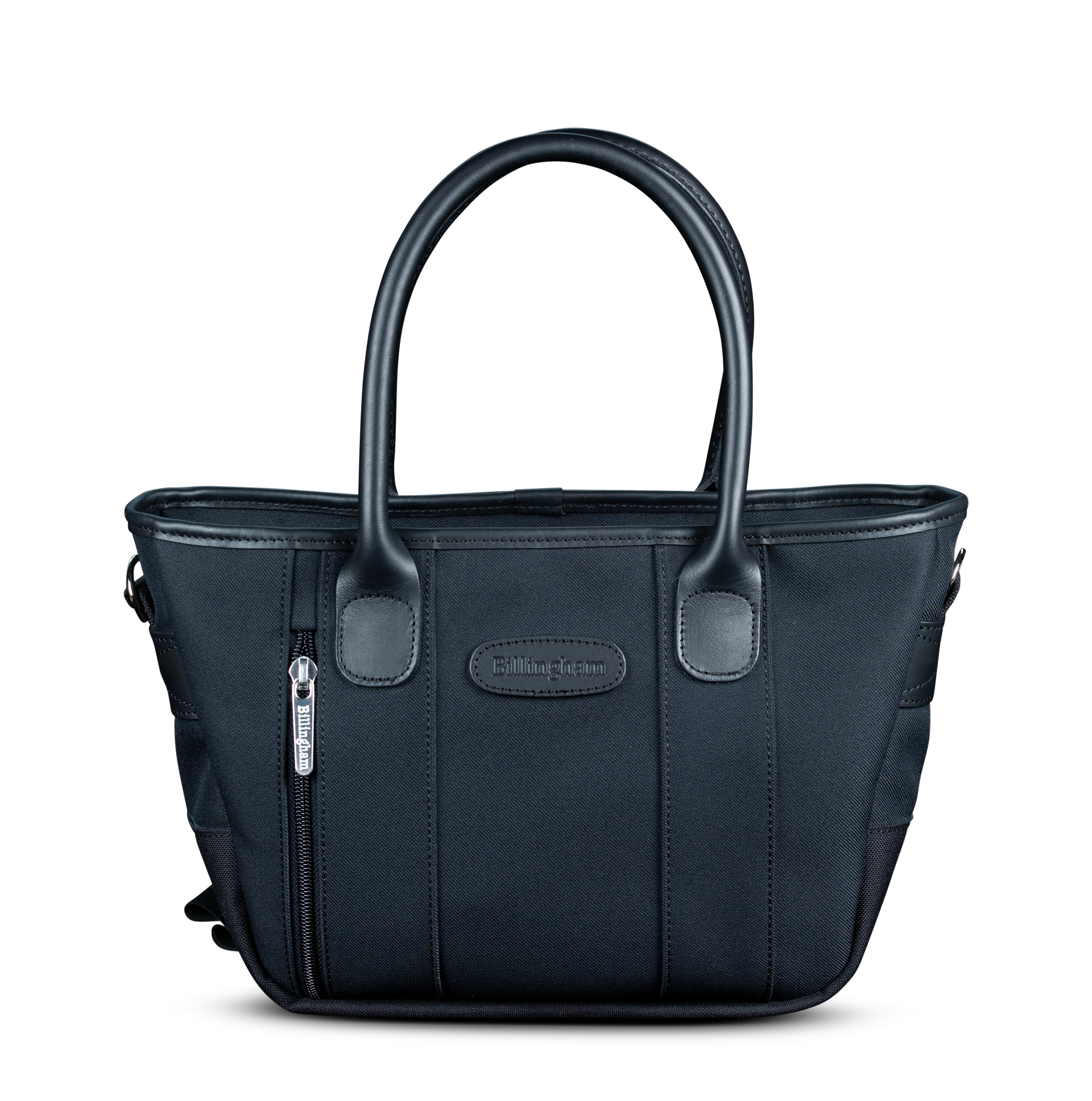 billingham-take-key-grip-handtasche-schwarz-fibrenyte image 1
