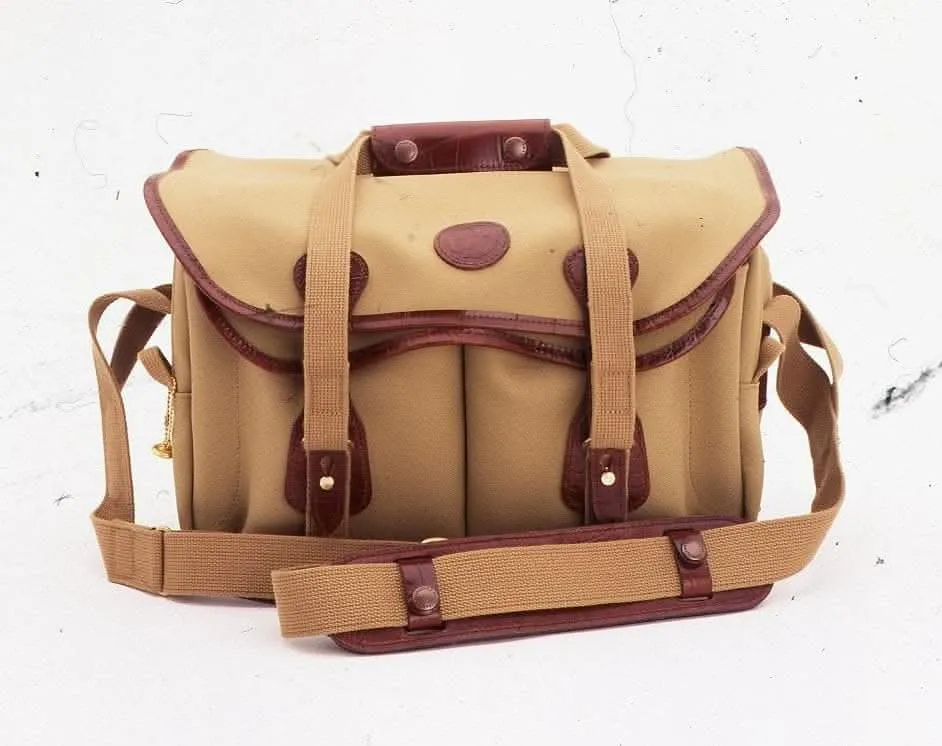 billingham-metro-tura-reisetasche-khaki-braun-canvas-sammler image 1