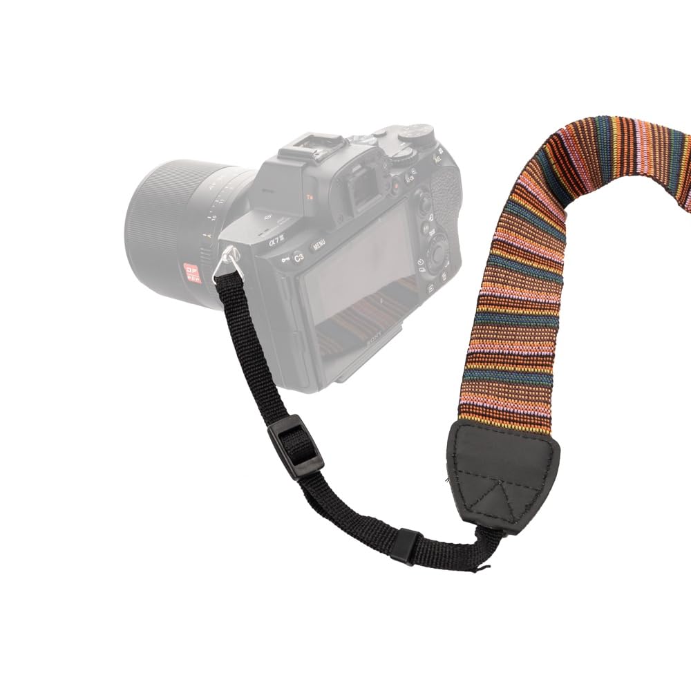 caruba-retro-kameragurt-gewebt-110x4-cm-verstellbar image 3