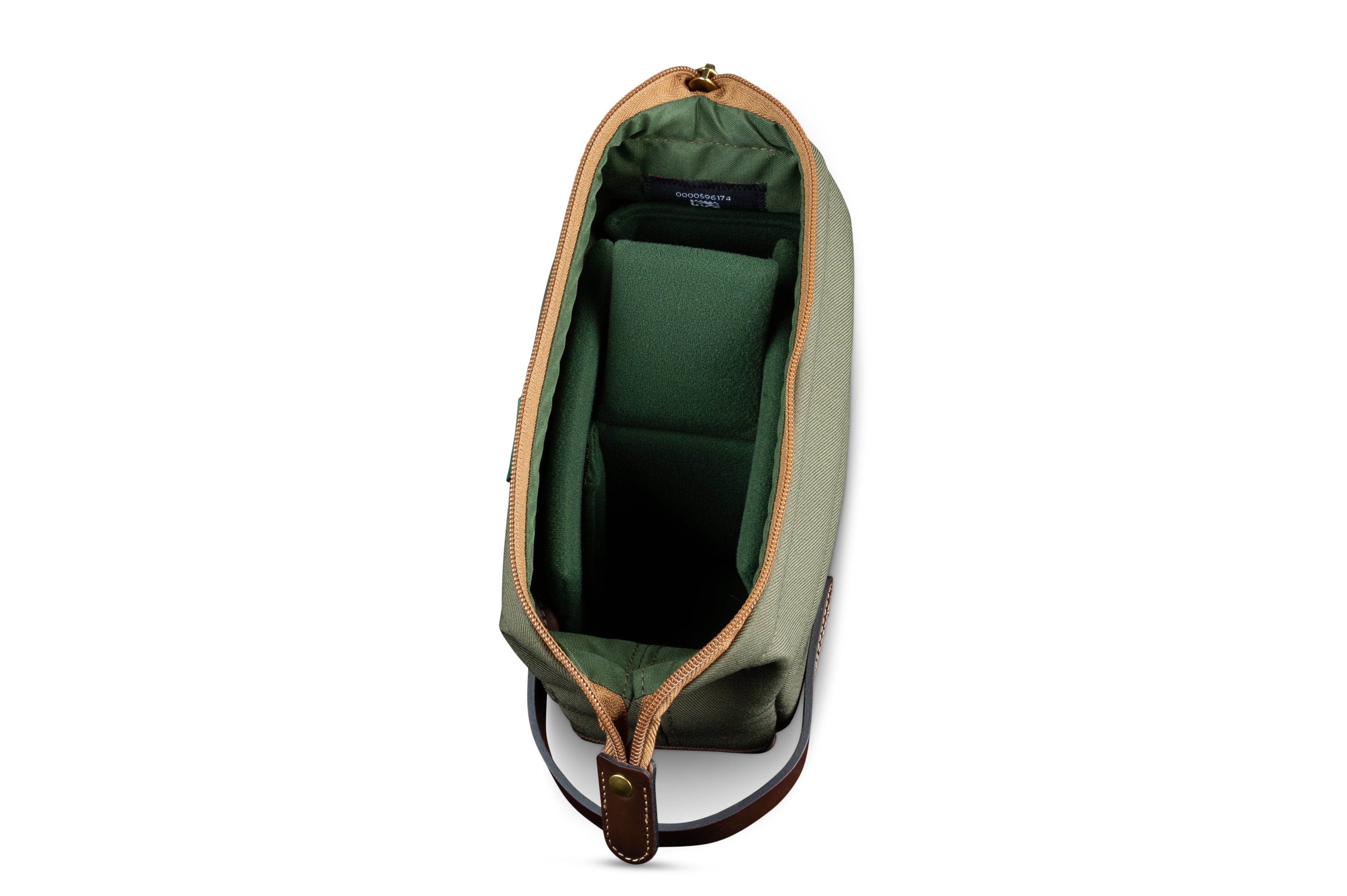 billingham-hadley-capsule-1-kamerabeutel-sage-chocolate-einsatz image 2