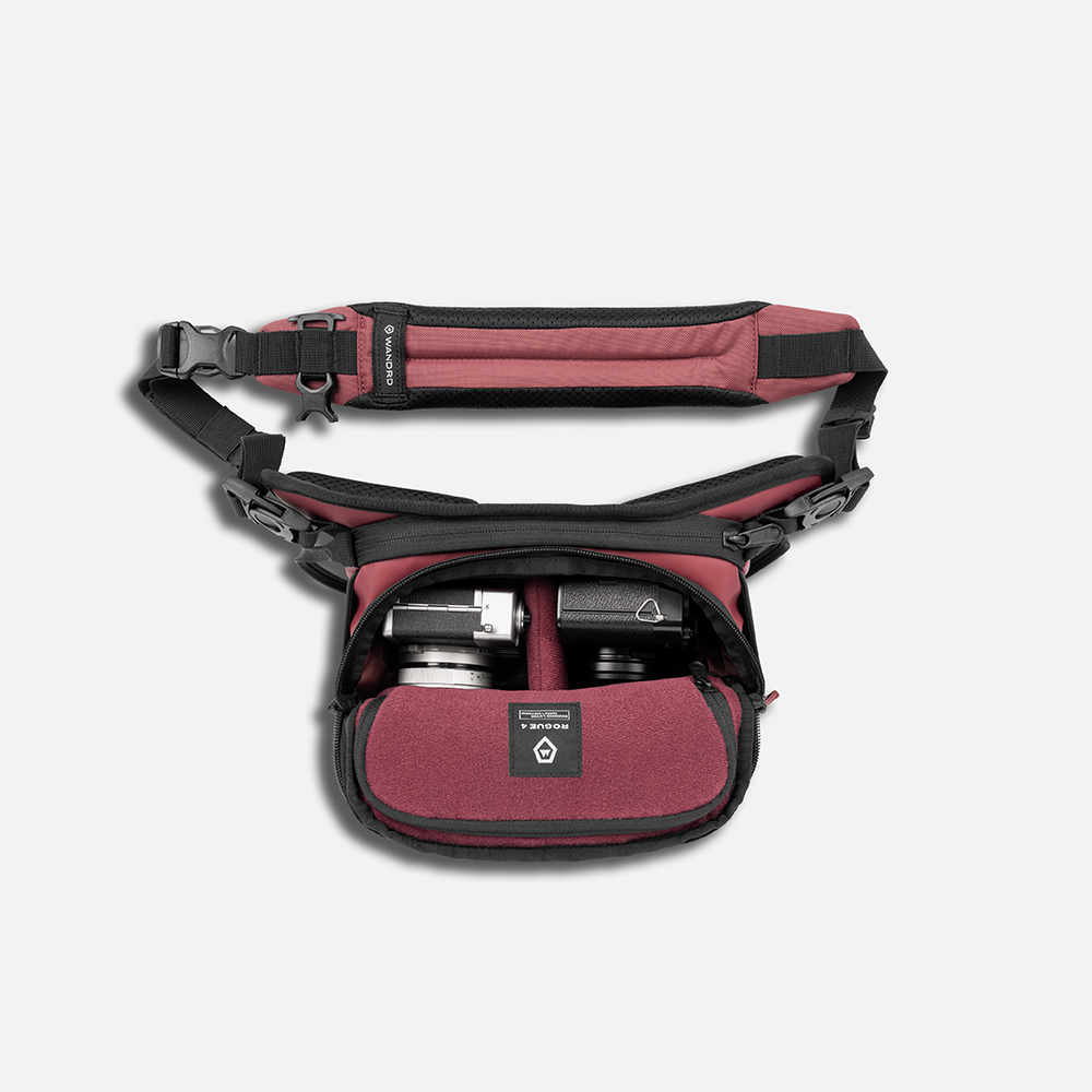 wandrd-rogue-4l-sling-umh-ngetasche-rhone-burgundy-kamera image 4