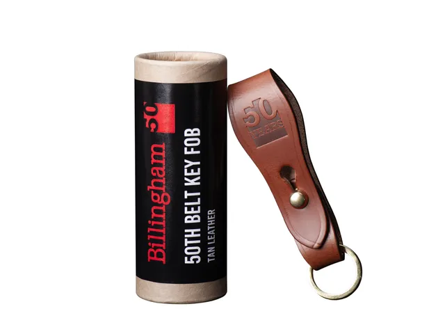 billingham-hadley-belt-key-fob-schl-sselanh-nger-tan image 1