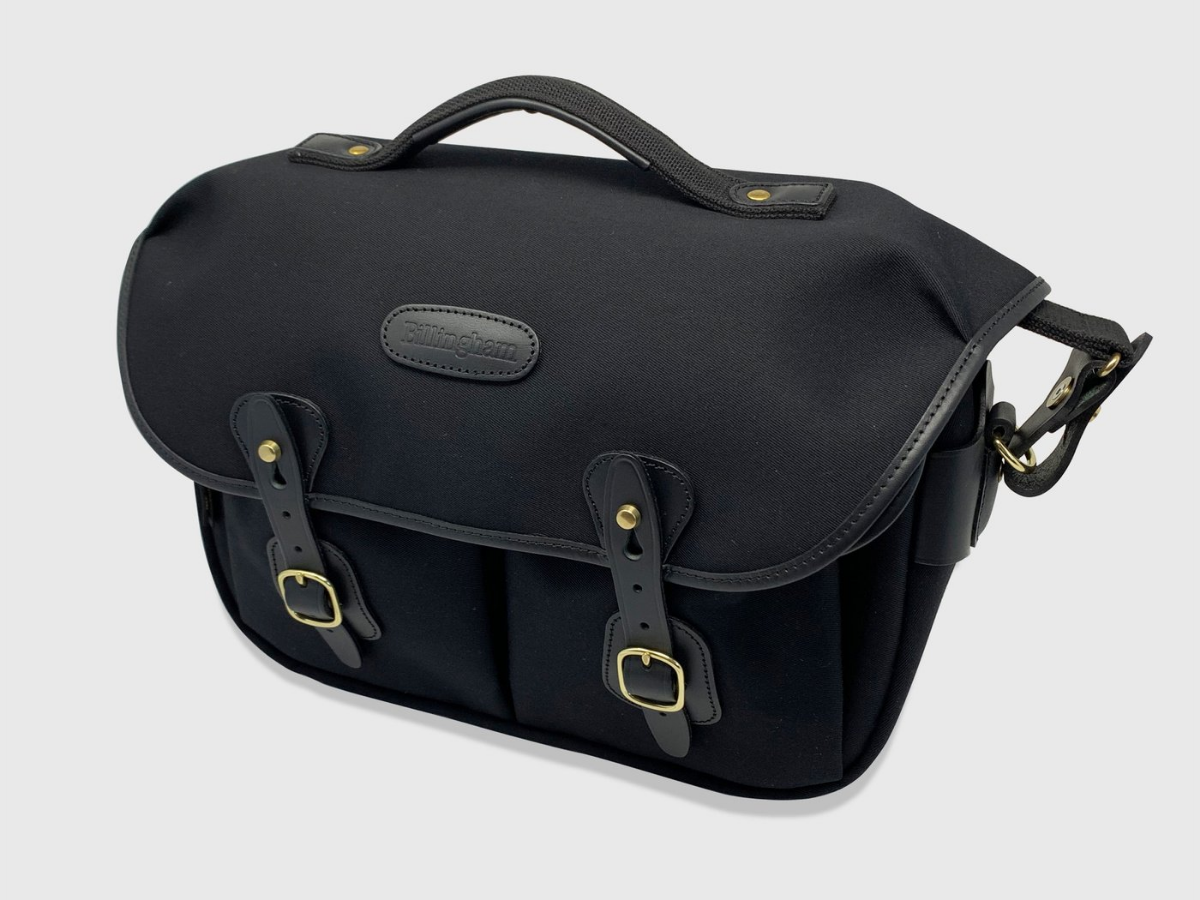 billingham-hadley-pro-greg-williams-kameratasche-schwarz-canvas image 1