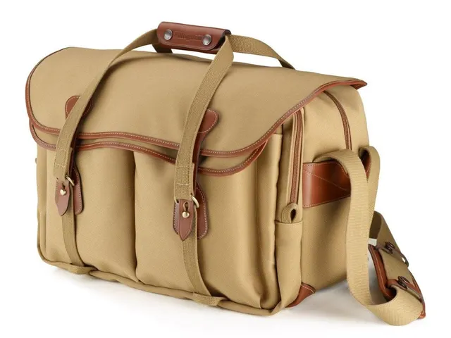 billingham-5-series-555-kameratasche-khaki-tan-16-zoll image 1