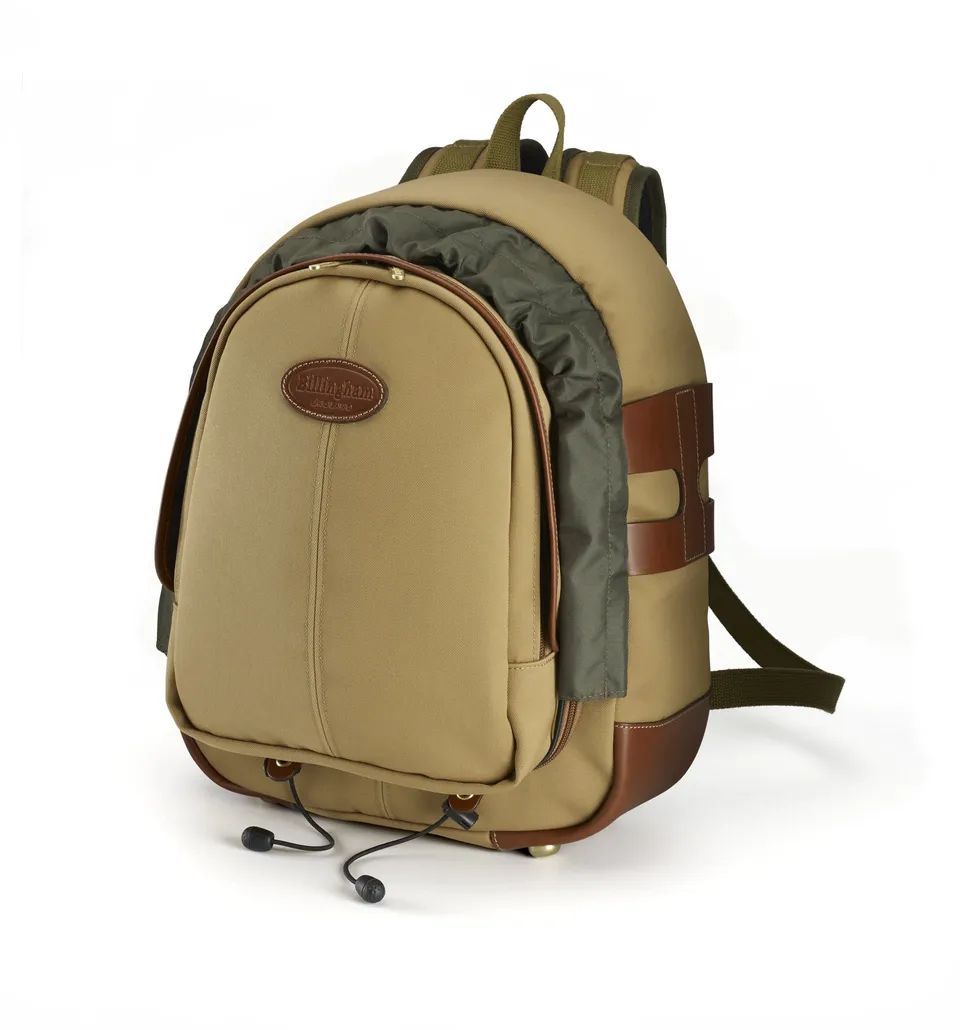 billingham-25-rucksack-kamerarucksack-khaki-tan-canvas image 1
