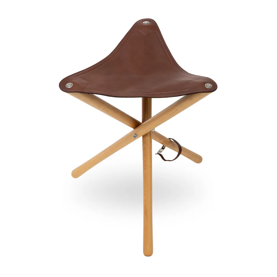 compagnon-hocka-dreibein-klapphocker-leder-buche-3 image 1