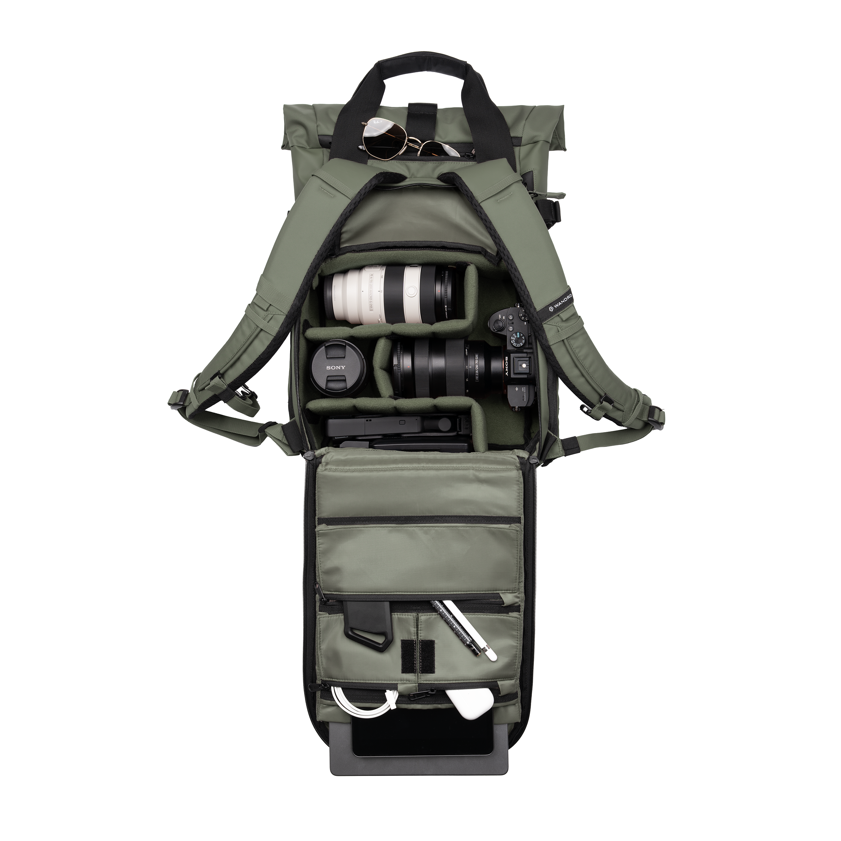 wandrd-prvke-15l-rucksack-wasatch-green-photo-bundle-kamera image 3