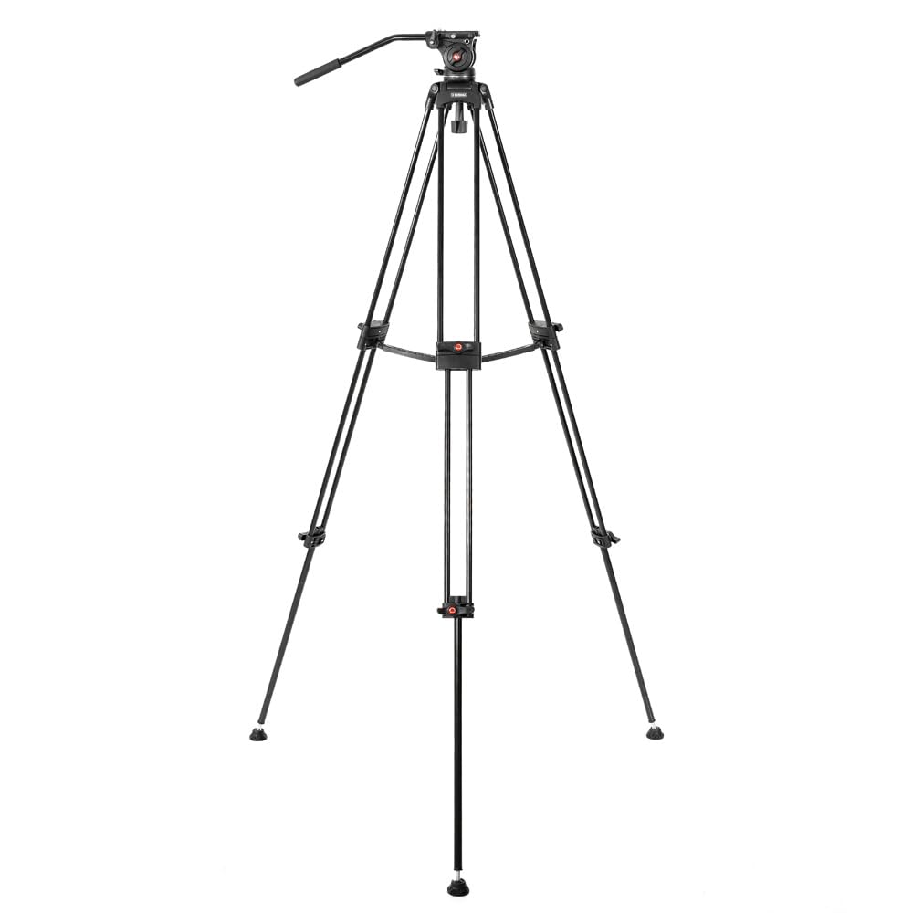 caruba-videostar180-videostativ-180-cm-mit-fluidkopf image 2