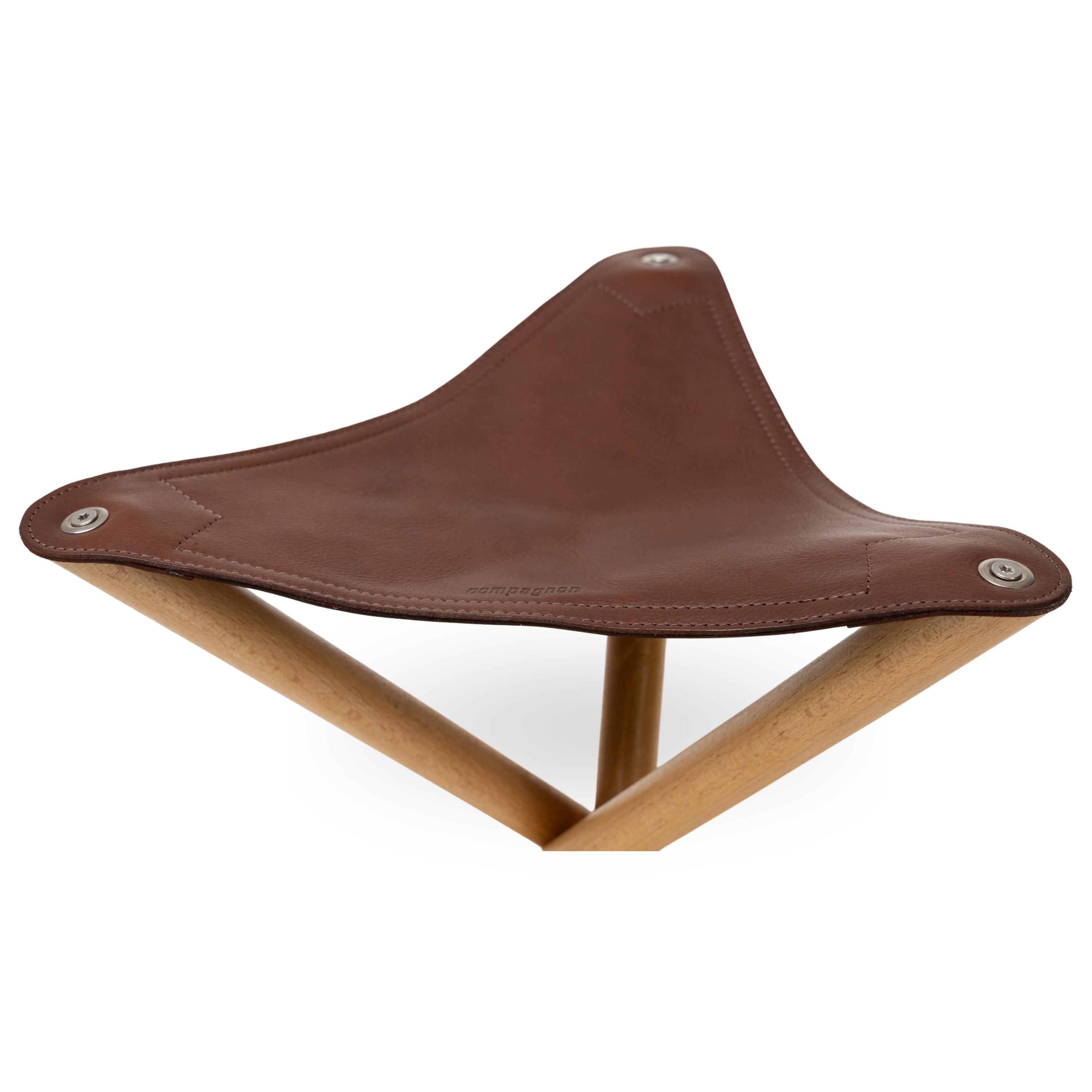 compagnon-hocka-dreibein-klapphocker-leder-buche-3 image 3