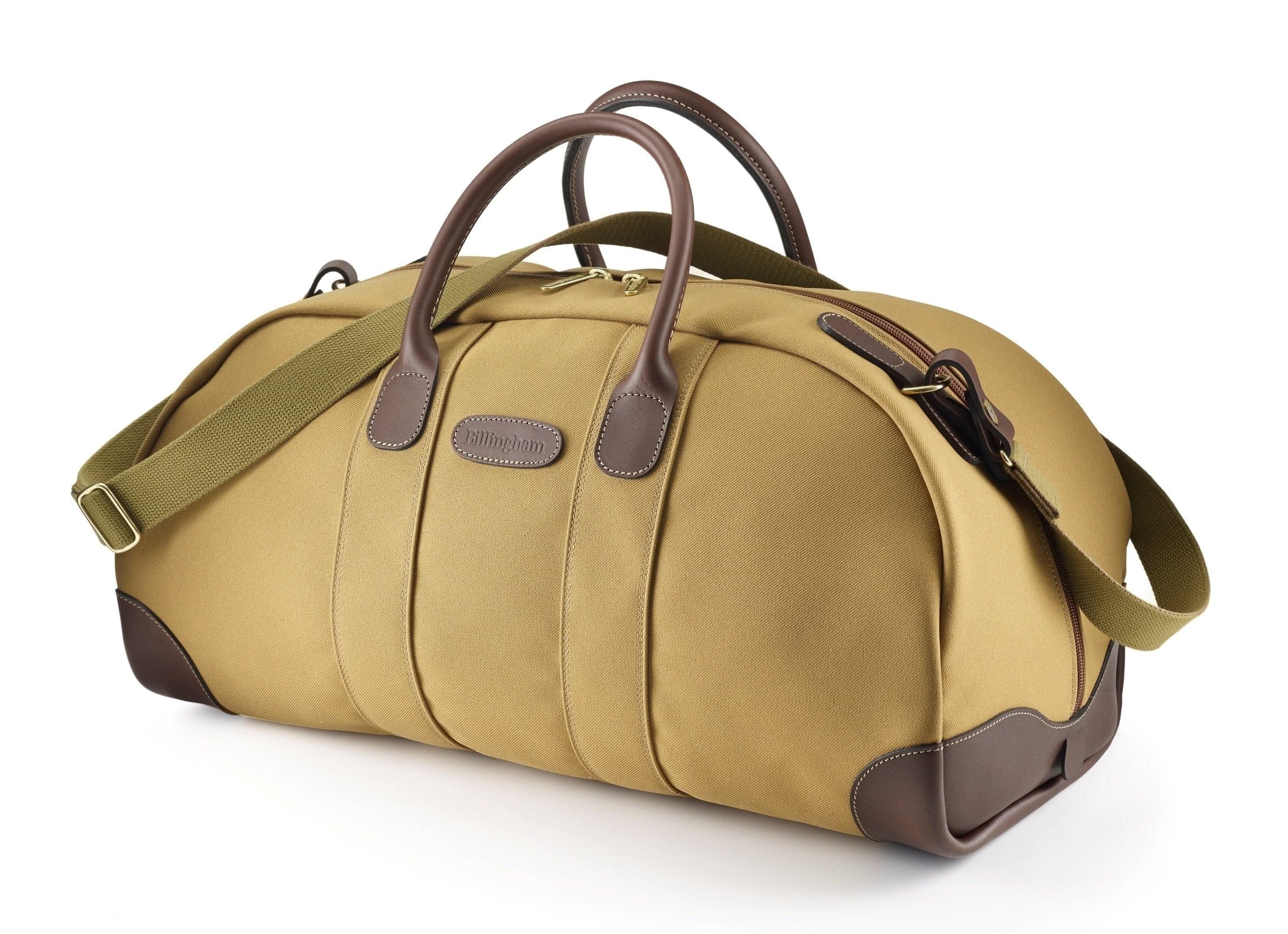 billingham-stowaway-weekender-reisetasche-khaki-chocolate image 7