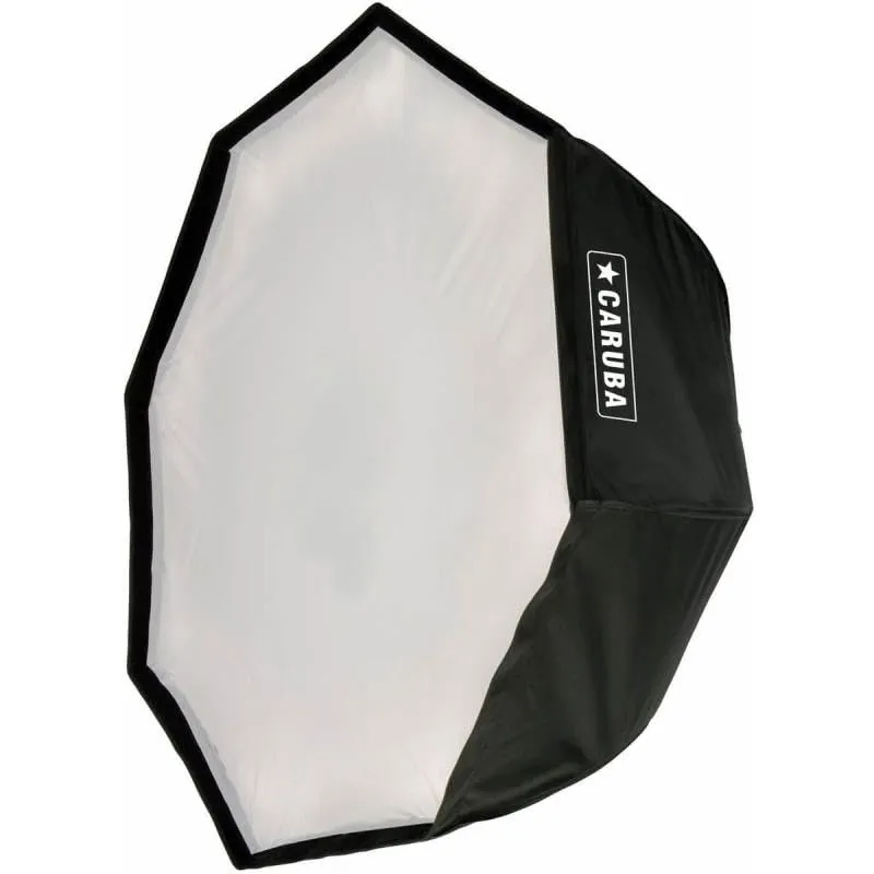 caruba-octabox-95-cm-silber-mit-gitter-bowens-portrait image 1