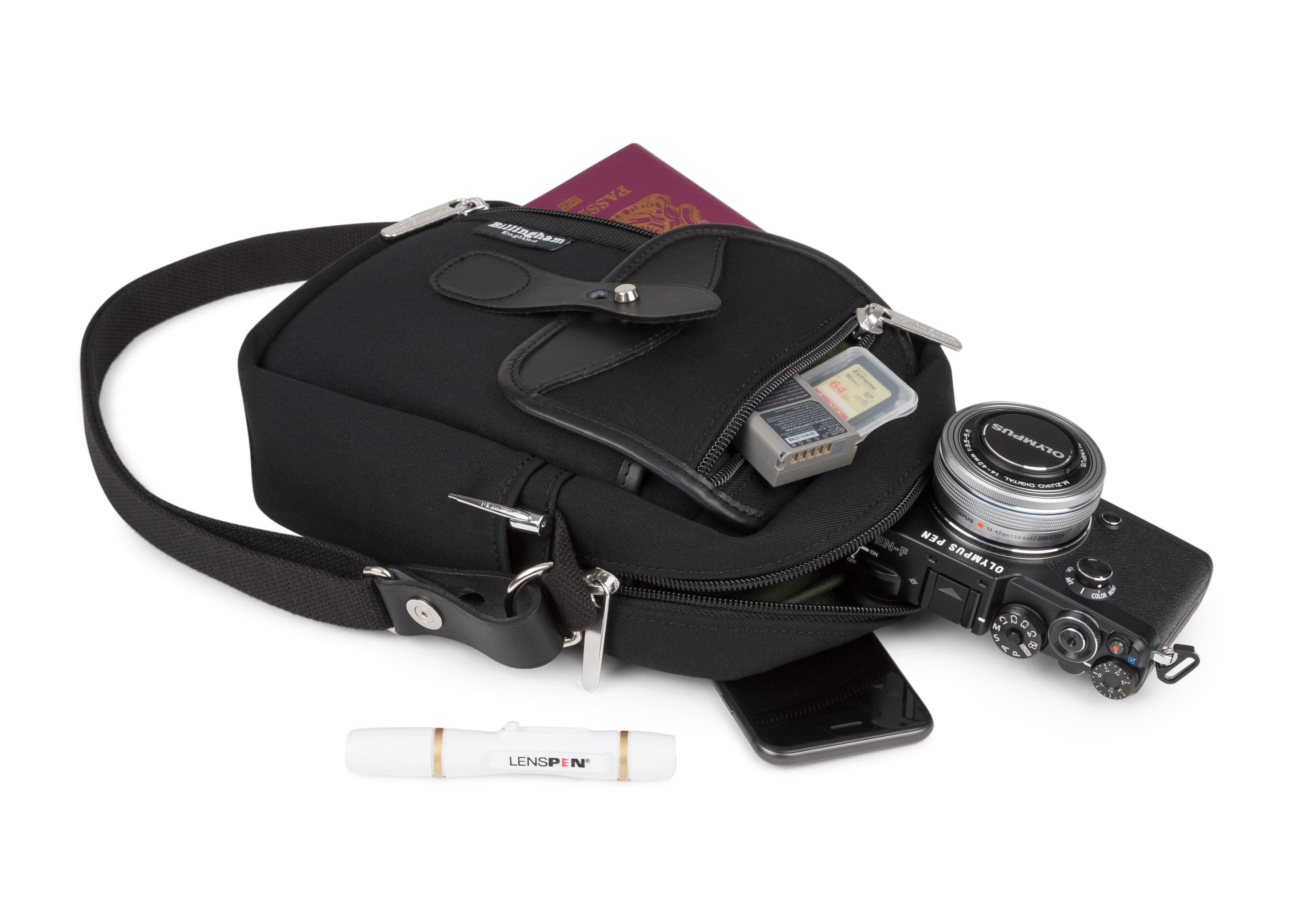 billingham-airline-stowaway-black-tan image 6