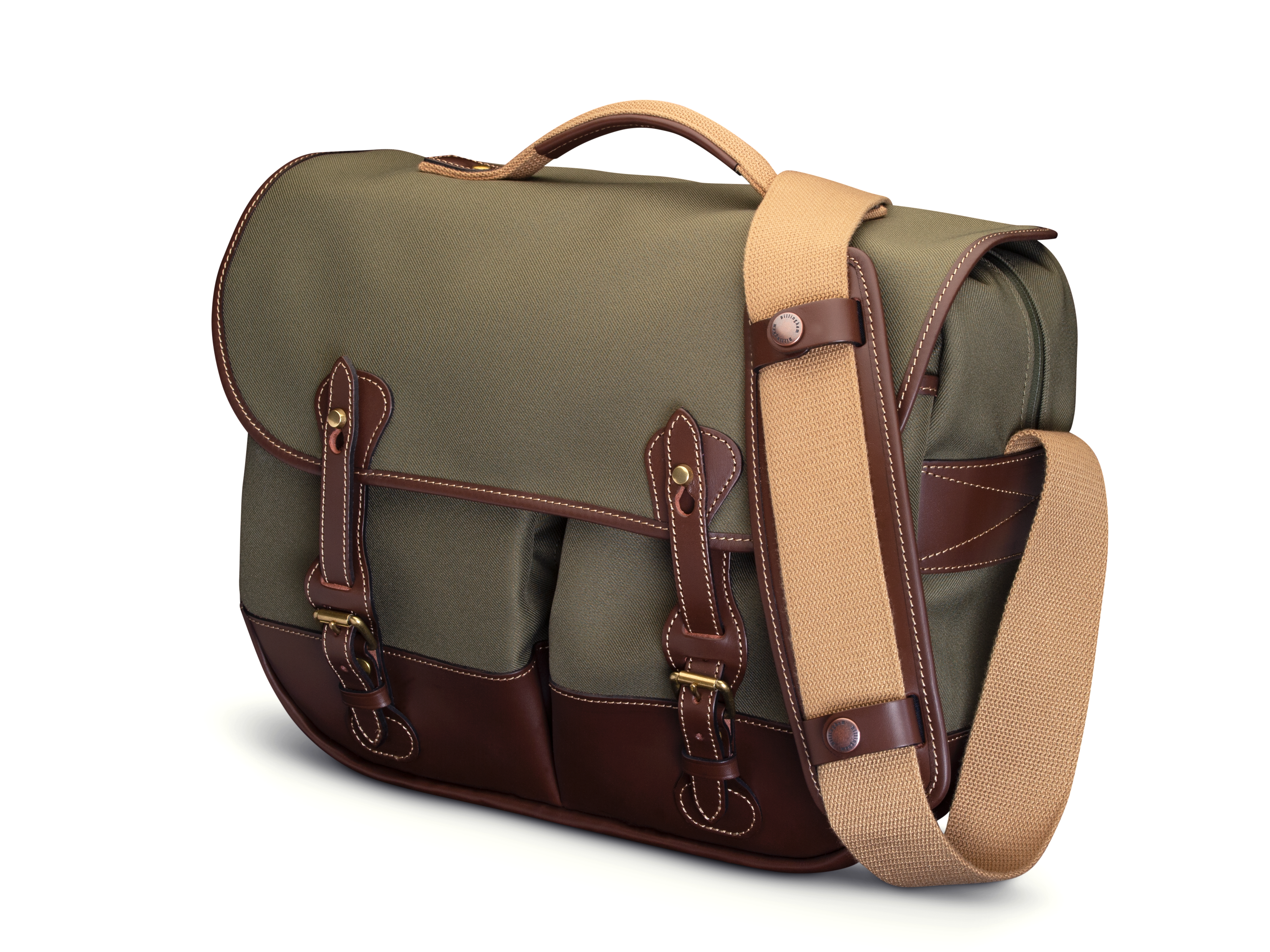 billingham-eventer-mkii-kameratasche-khaki-canvas-tan-14-zoll image 1