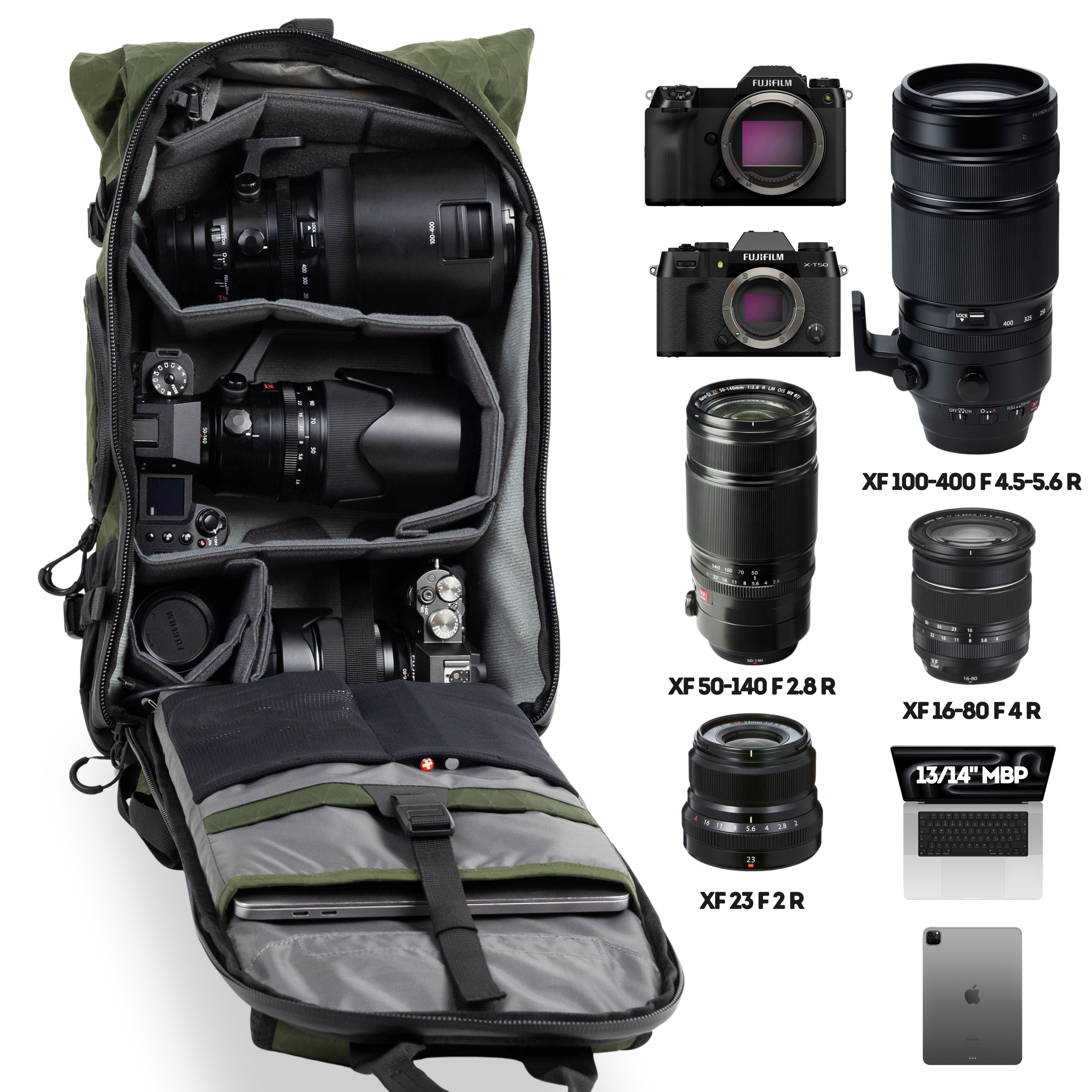 compagnon-element-20l-2-0-kamerarucksack-schwarz-leicht image 2
