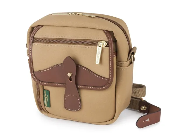billingham-stowaway-pola-kameratasche-khaki-canvas-tan-leder image 1