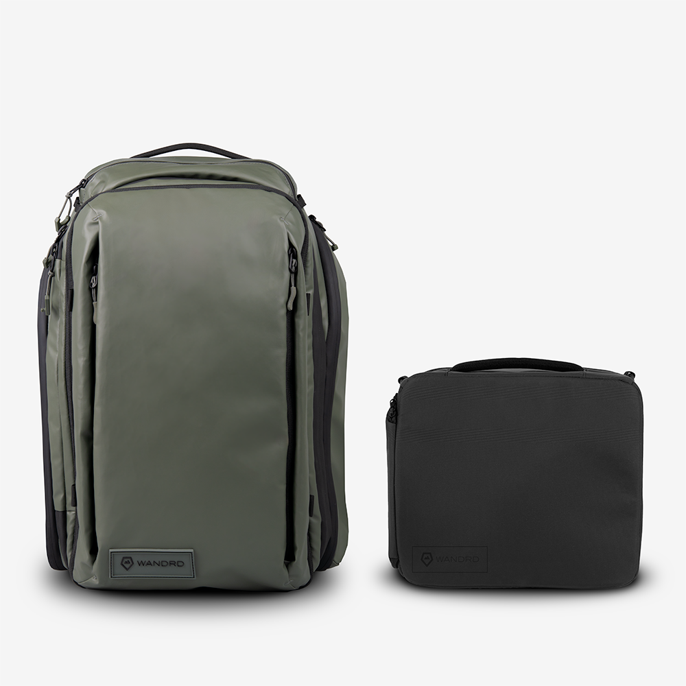 wandrd-transit-45l-reiserucksack-wasatch-green-carry-on image 2