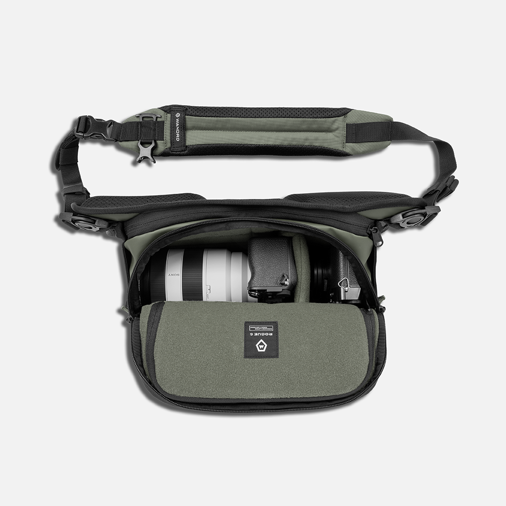wandrd-rogue-6l-sling-umh-ngetasche-wasatch-green-foto image 4