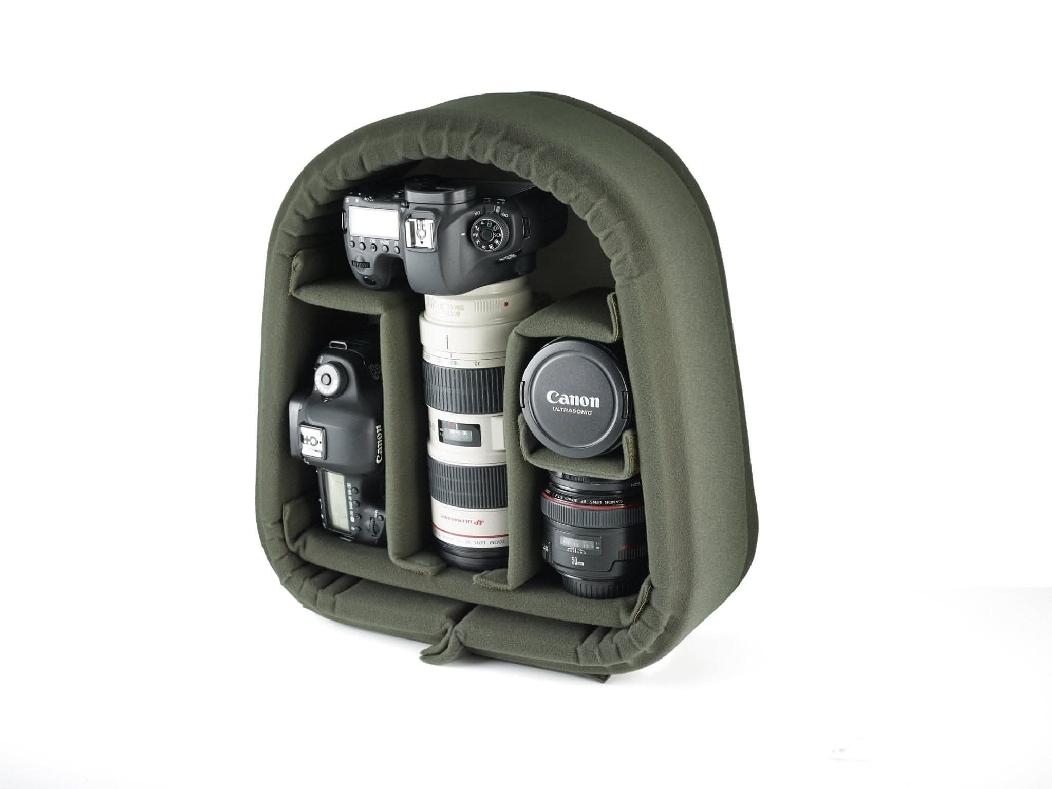 billingham-25-rucksack-padded-insert-olive-einsatz image 1