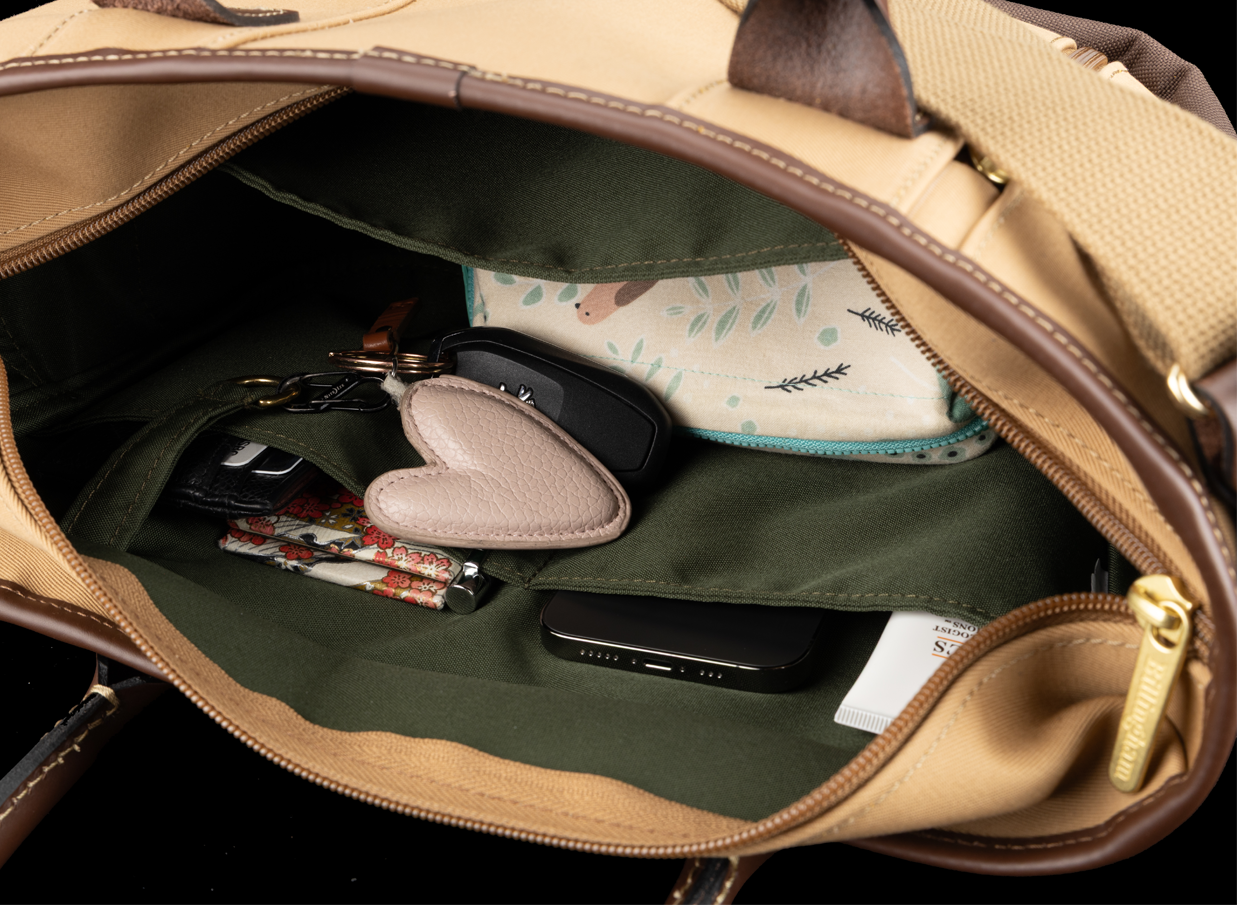 billingham-take-key-grip-handtasche-schwarz-fibrenyte image 3