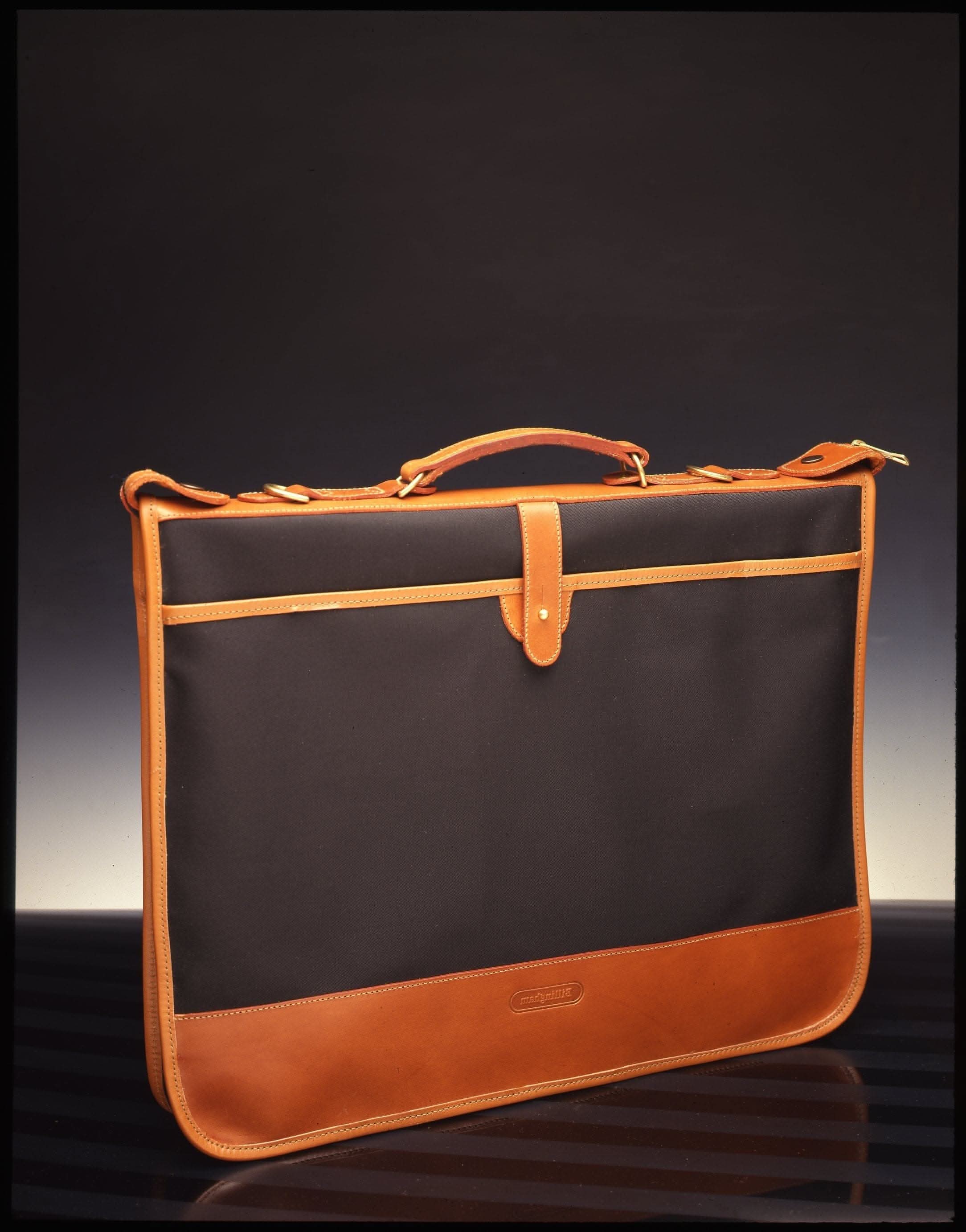 billingham-metro-shoulder-bag-umh-ngetasche-khaki-canvas-tan-leather image 3