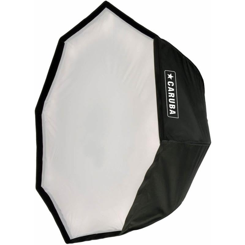 caruba-octabox-95-cm-silber-mit-gitter-bowens-portrait image 1