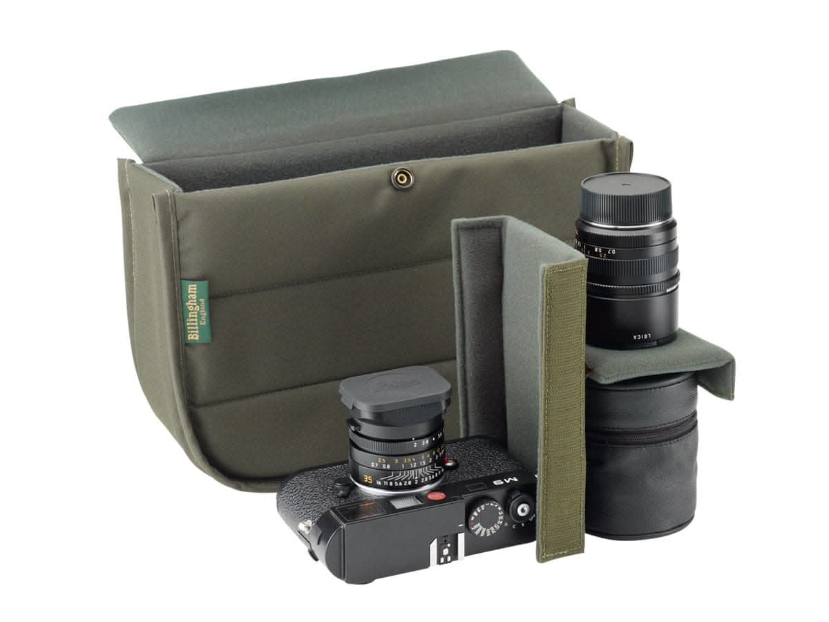 billingham-hadley-small-kameratasche-canvas-tan-schwarz image 5
