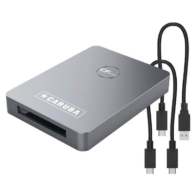caruba-cfexpress-typ-b-kartenleser-usb-3-1-metall image 1