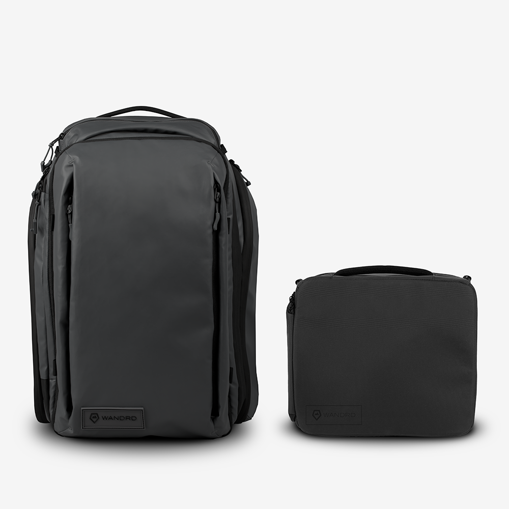 wandrd-transit-travel-backpack-45l-rucksack-schwarz image 2