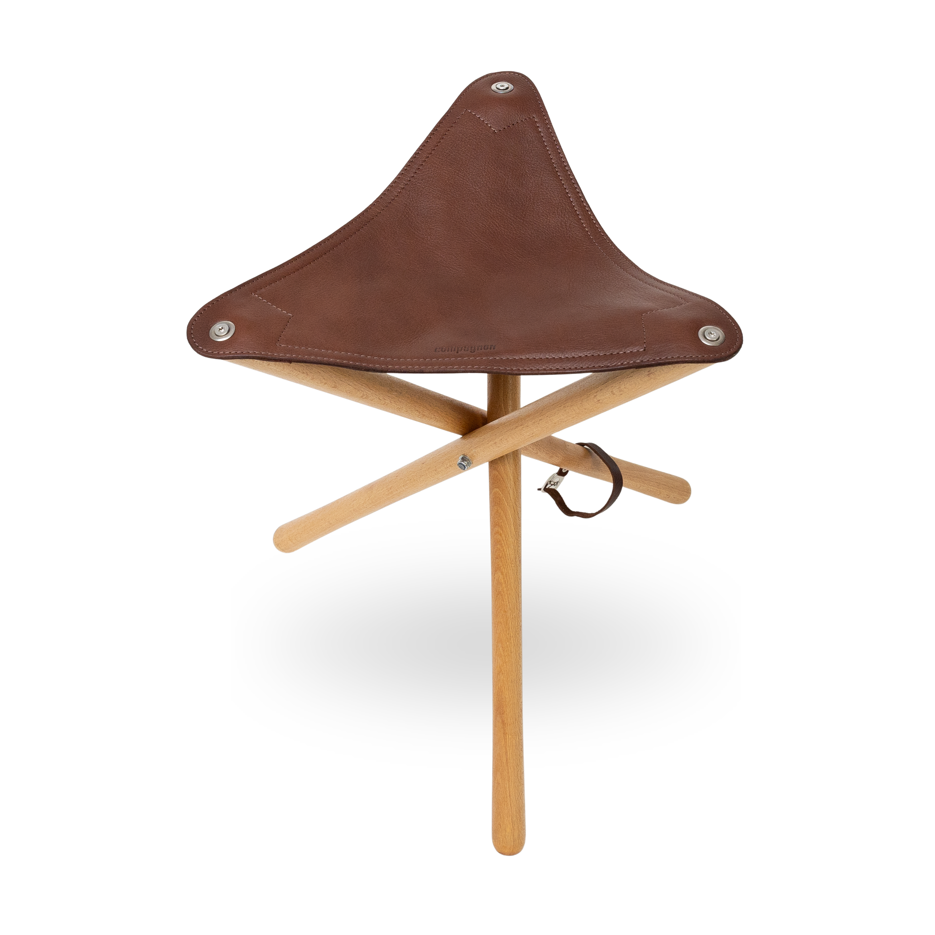 compagnon-hocka-dreibein-klapphocker-leder-buche-3 image 2