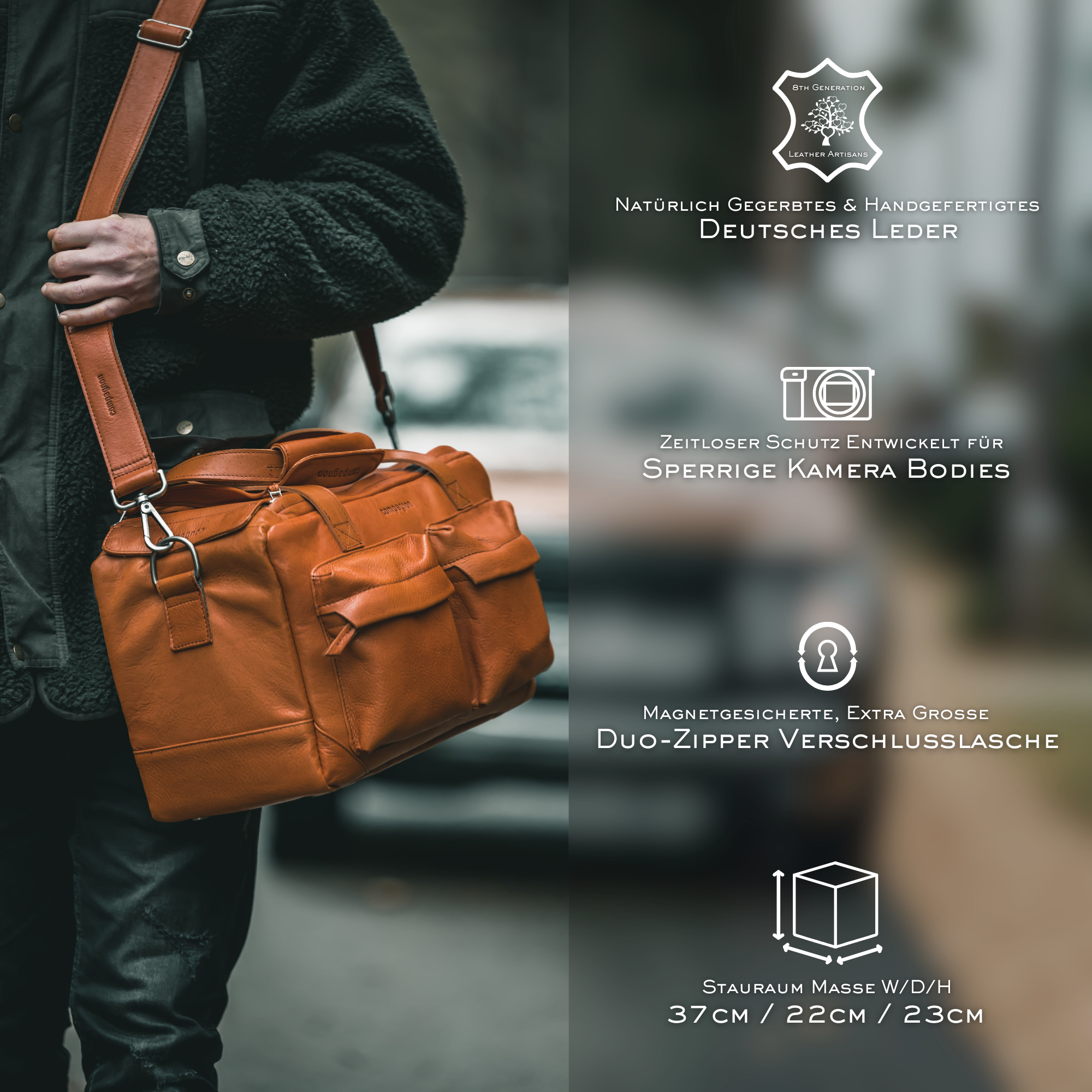 compagnon-little-weekender-gen-iii-fototasche-handgep-ck image 2