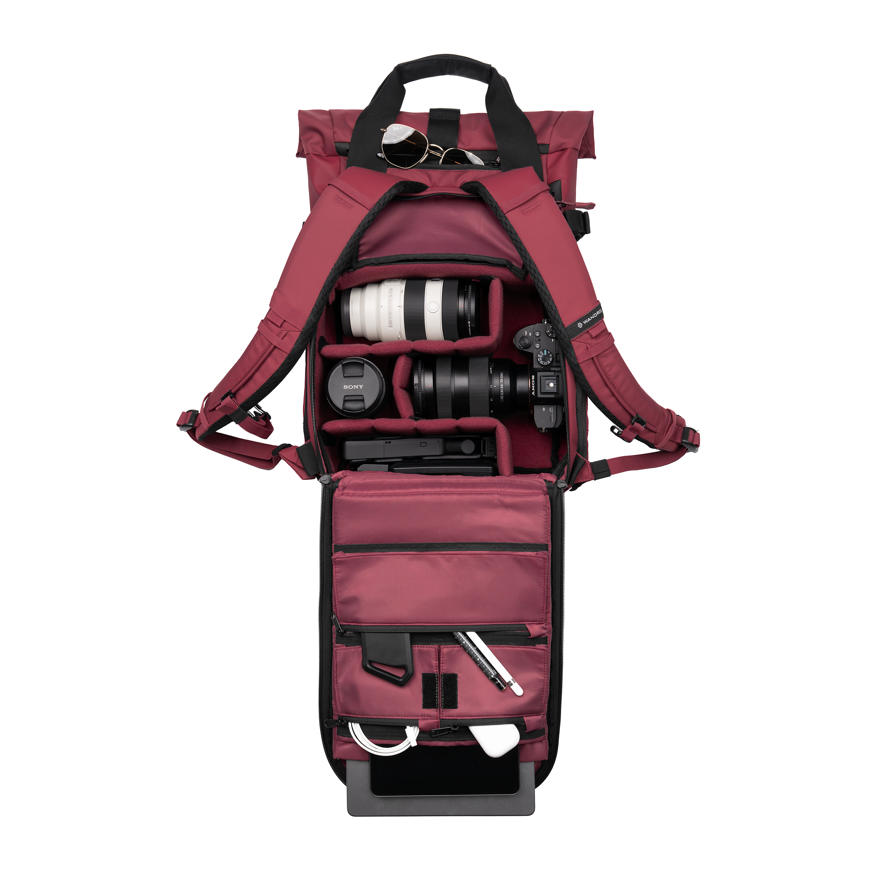 wandrd-prvke-15l-rucksack-rhone-burgundy-foto-bundle image 3