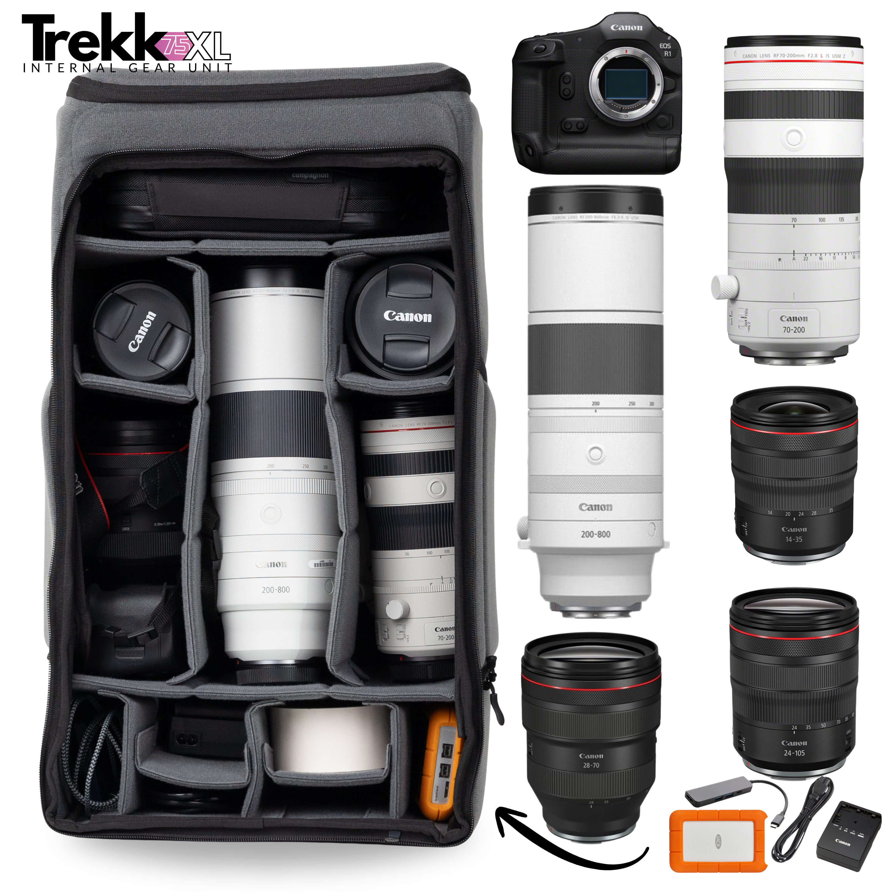 compagnon-trekk-75-igu-einheit-xl-kamera-einsatz-pack-einheit image 4